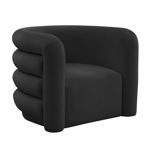 Curves - Velvet Lounge Chair