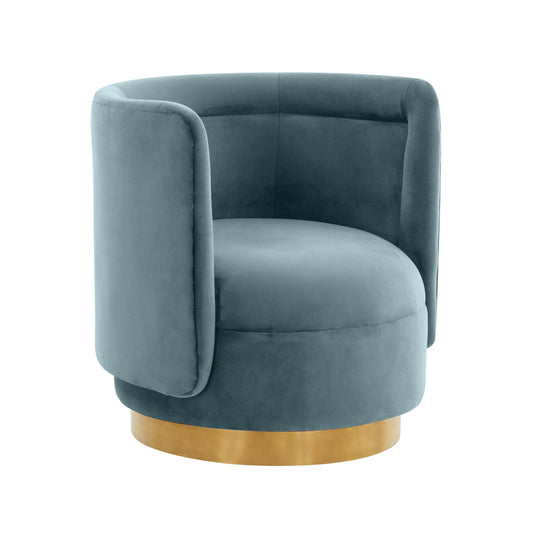 Remy - Velvet Swivel Chair
