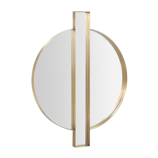 Carri - Round Wall Mirror - Gold