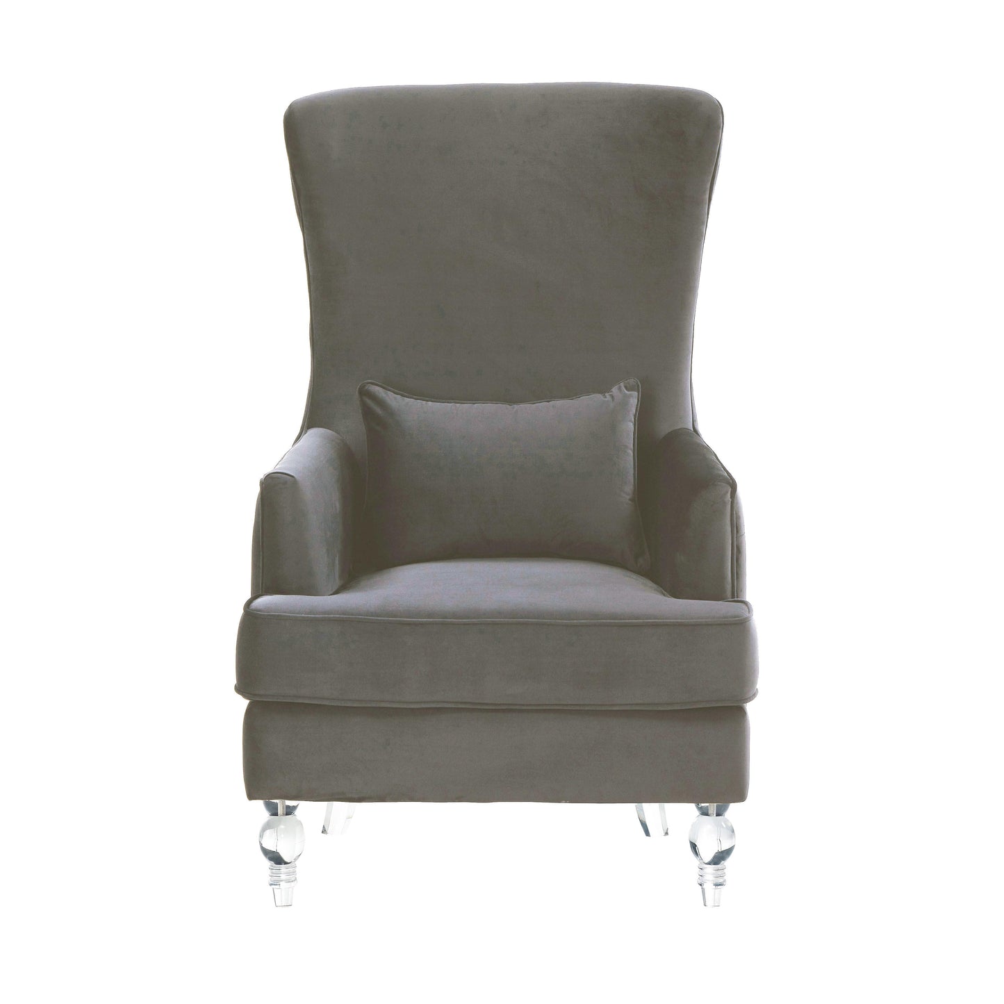 Aubree - Tall Chair with Acrylic Legs