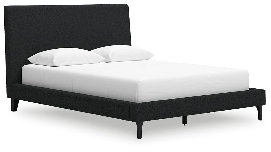 Cadmori Upholstered Bed with Roll Slats