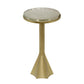 Gabrielle - Round Side Table - Antique Brass