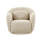Misty - Boucle Accent Chair - Cream