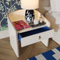 Collins - Lacquer Nightstand - Cream