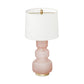 Winter - Glass Table Lamp - Pink