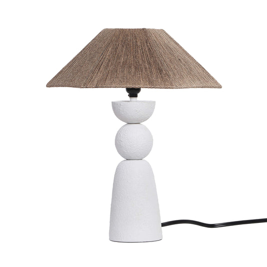 Shabby - Table Lamp - Natural / White