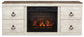 Ashley Express - Willowton 4-Piece Entertainment Center with Electric Fireplace
