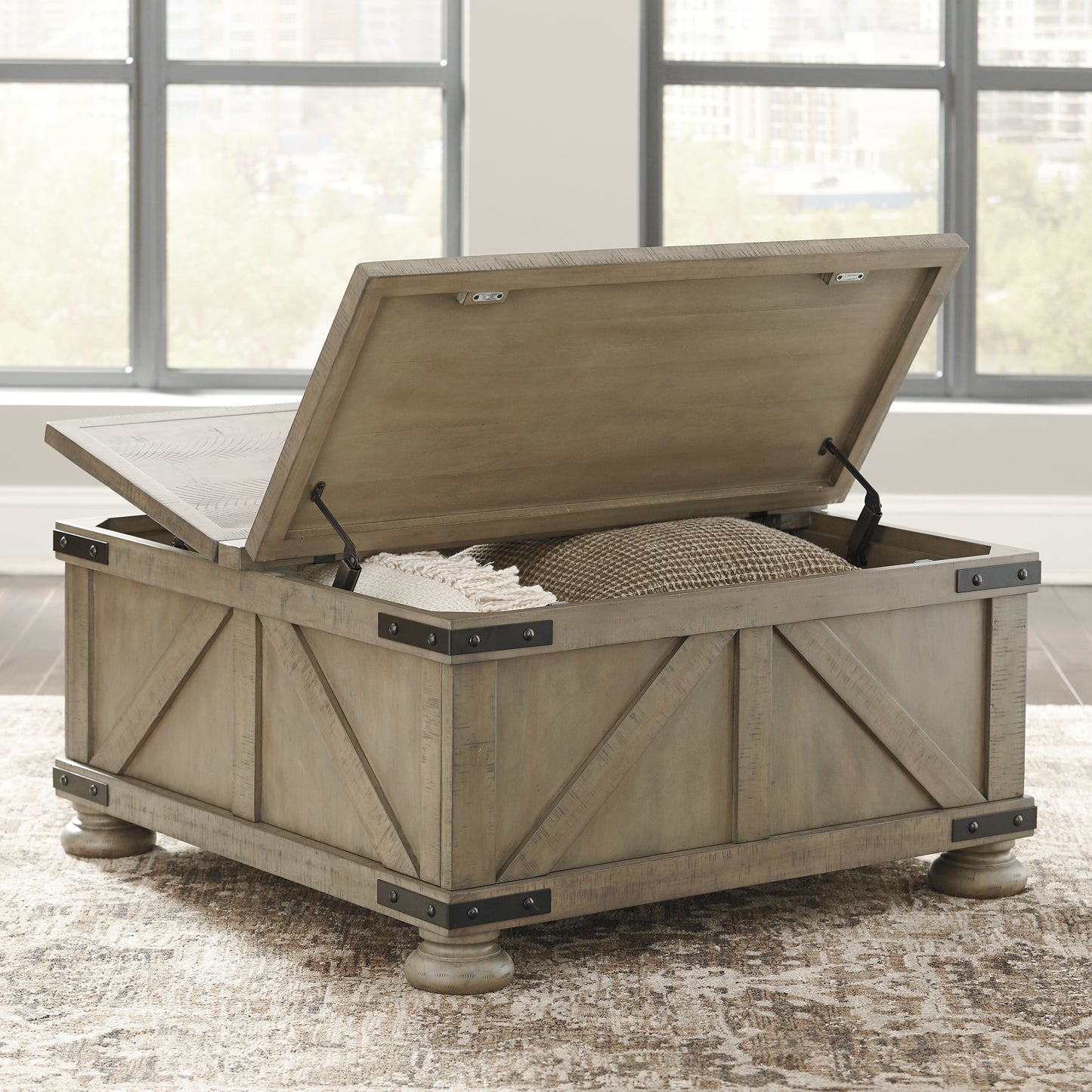 Ashley Express - Aldwin Cocktail Table with Storage