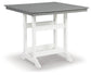 Ashley Express - Transville Outdoor Counter Height Dining Table and 4 Barstools
