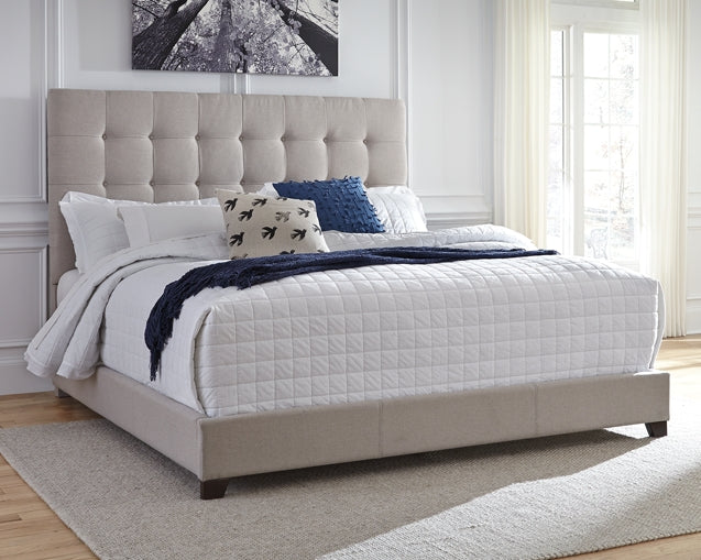 Ashley Express - Dolante Queen Upholstered Bed with Mattress