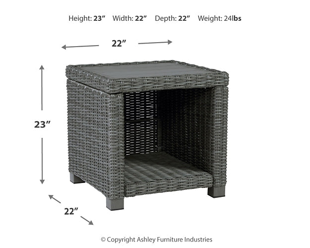 Ashley Express - Elite Park Outdoor Coffee Table with 2 End Tables