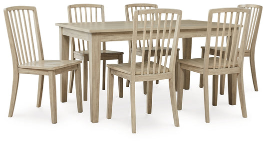 Ashley Express - Gleanville Dining Table and 6 Chairs