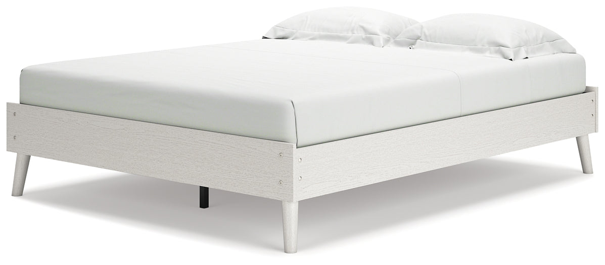 Ashley Express - Aprilyn Queen Platform Bed with Dresser, Chest and 2 Nightstands