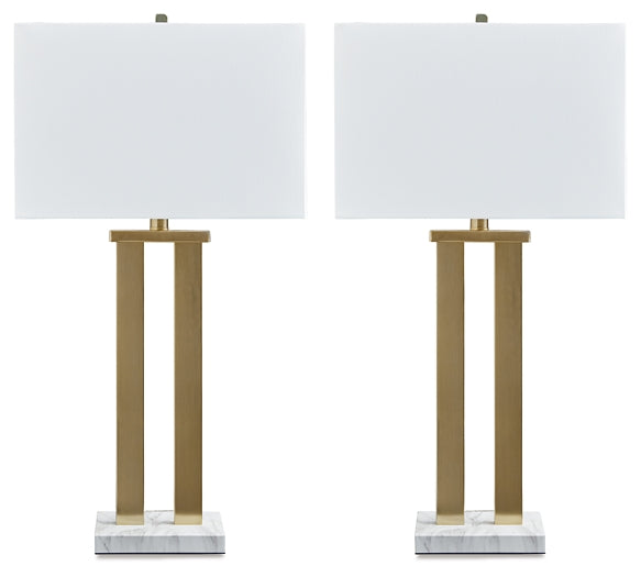 Ashley Express - Coopermen Metal Table Lamp (2/CN)