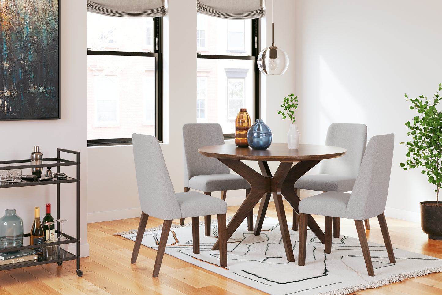 Ashley Express - Lyncott Dining Table and 4 Chairs